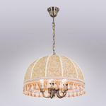 Citilux Базель CL407155 Люстра с абажуром Вышивка