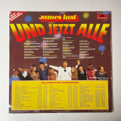 Винтажная виниловая пластинка LP James Last Джеймс Ласт Und Jetzt Alle (Germany 1978)