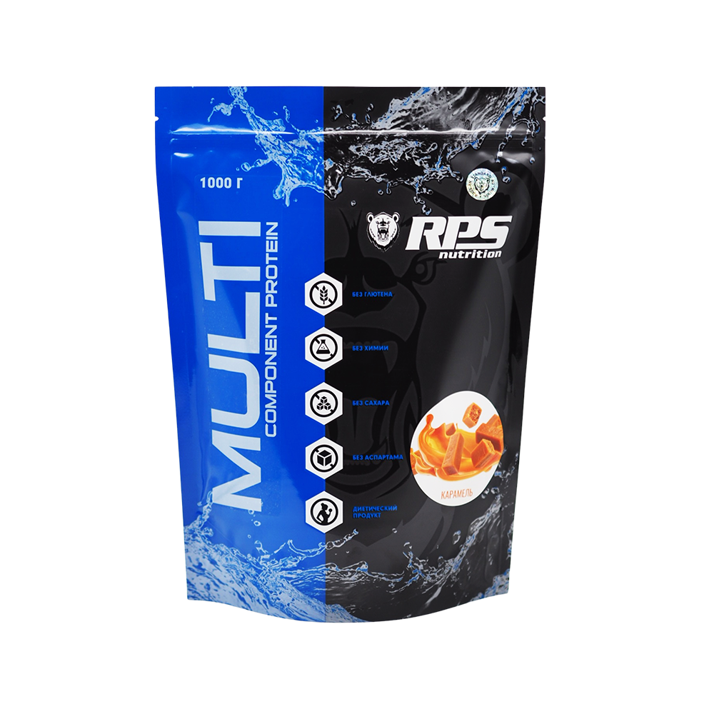 МУЛЬТИПРОТЕИН 1000г ПАКЕТ, MULTICOMPONENT PROTEIN RPS NUTRITION