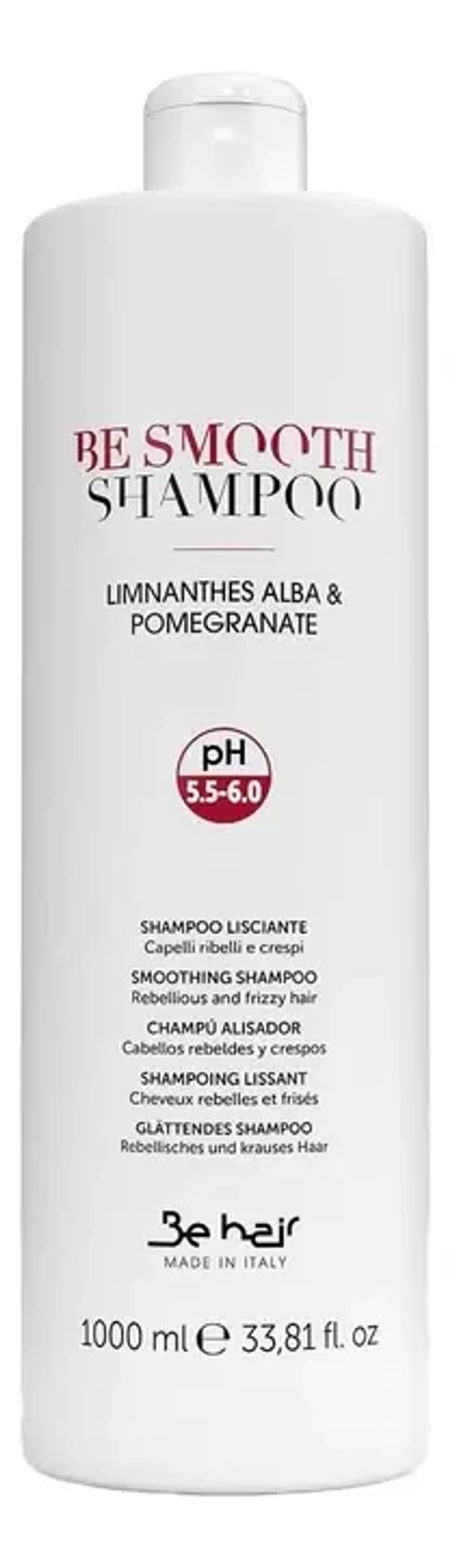Be Hair Разглаживающий шампунь для непослушных волос - Be Smooth Smoothing Shampoo