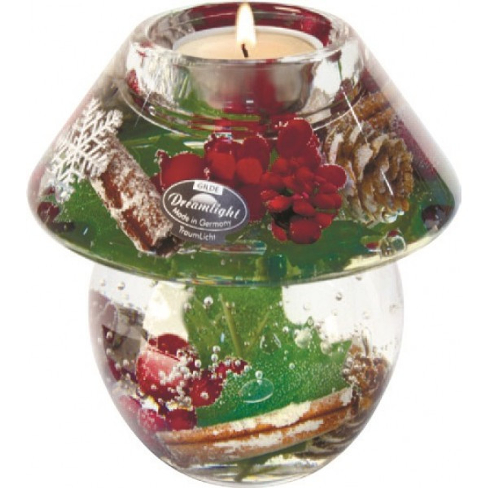 Подсвечник "Dreamlight" со свечой, 11*11см, в подарочной упаковке, Германия.