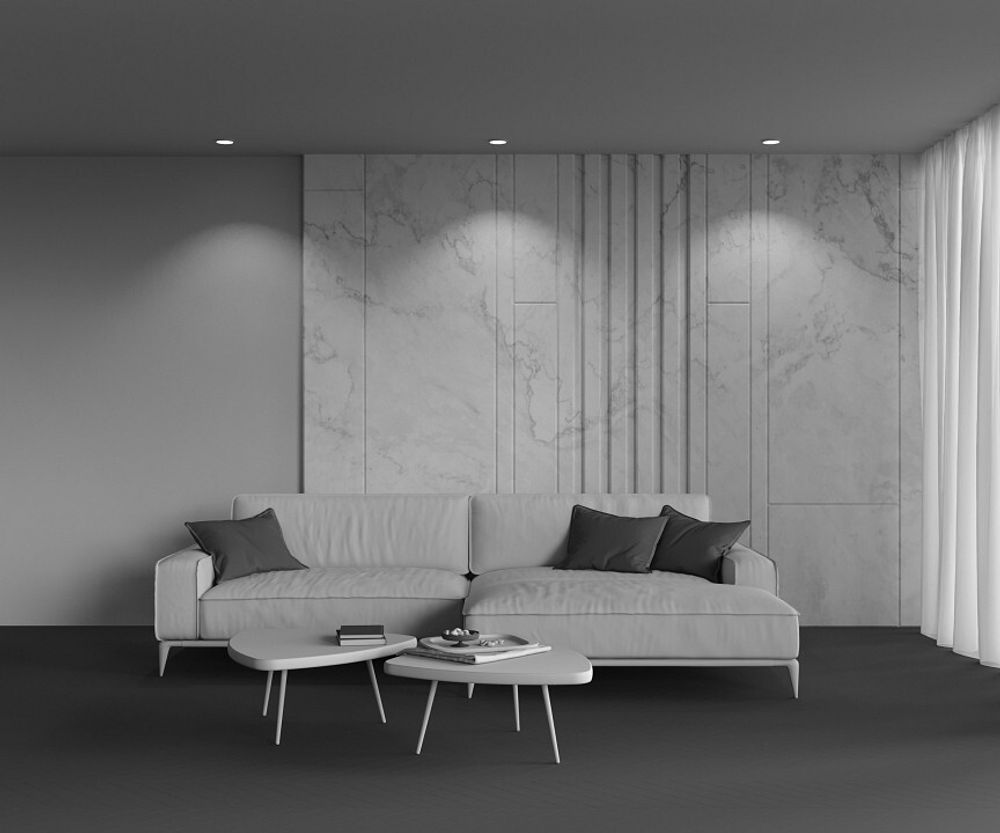 Встраиваемый светильник Maytoni Gyps Modern DL124-GU10-01-TRS-W