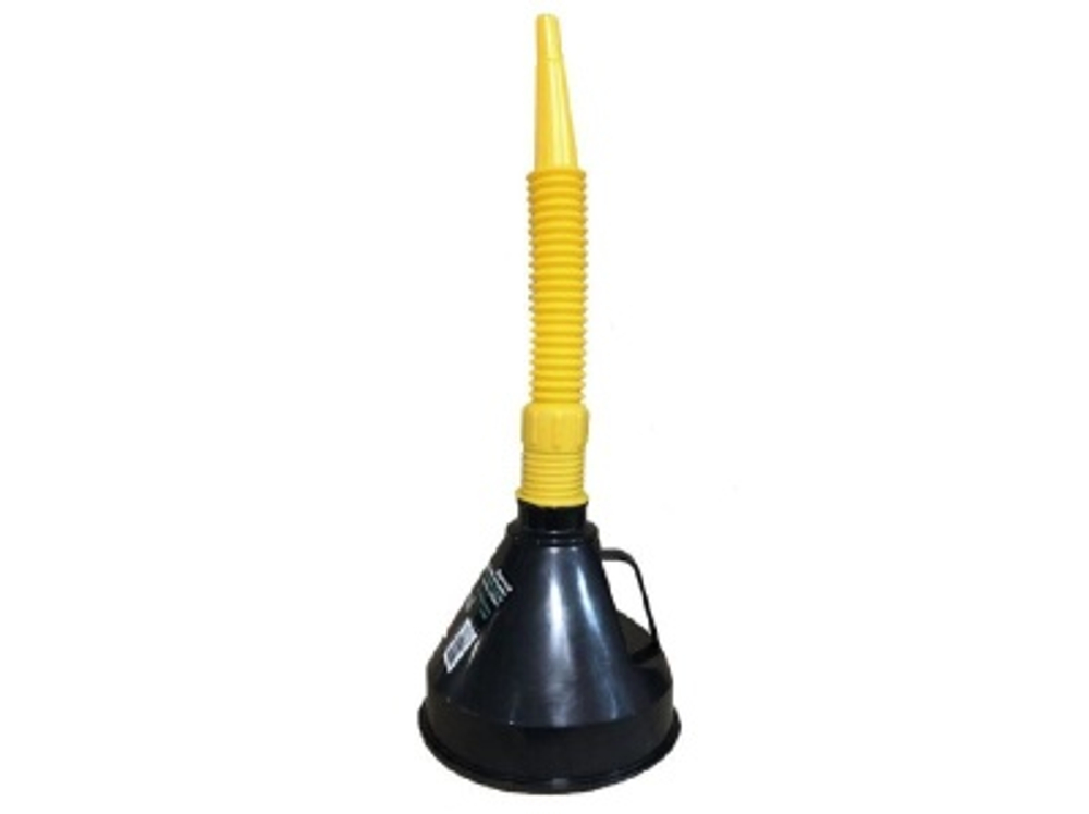 Воронка ГСМ Oktan 135мм Черная с латунным ситом (32шт/уп)