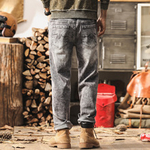 Американские ретро мужские прямые джинсы