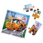 Головоломка-пазл в рамке. Игры в дорогу "Машина" П 306 4930525 (Лесная мастерская)