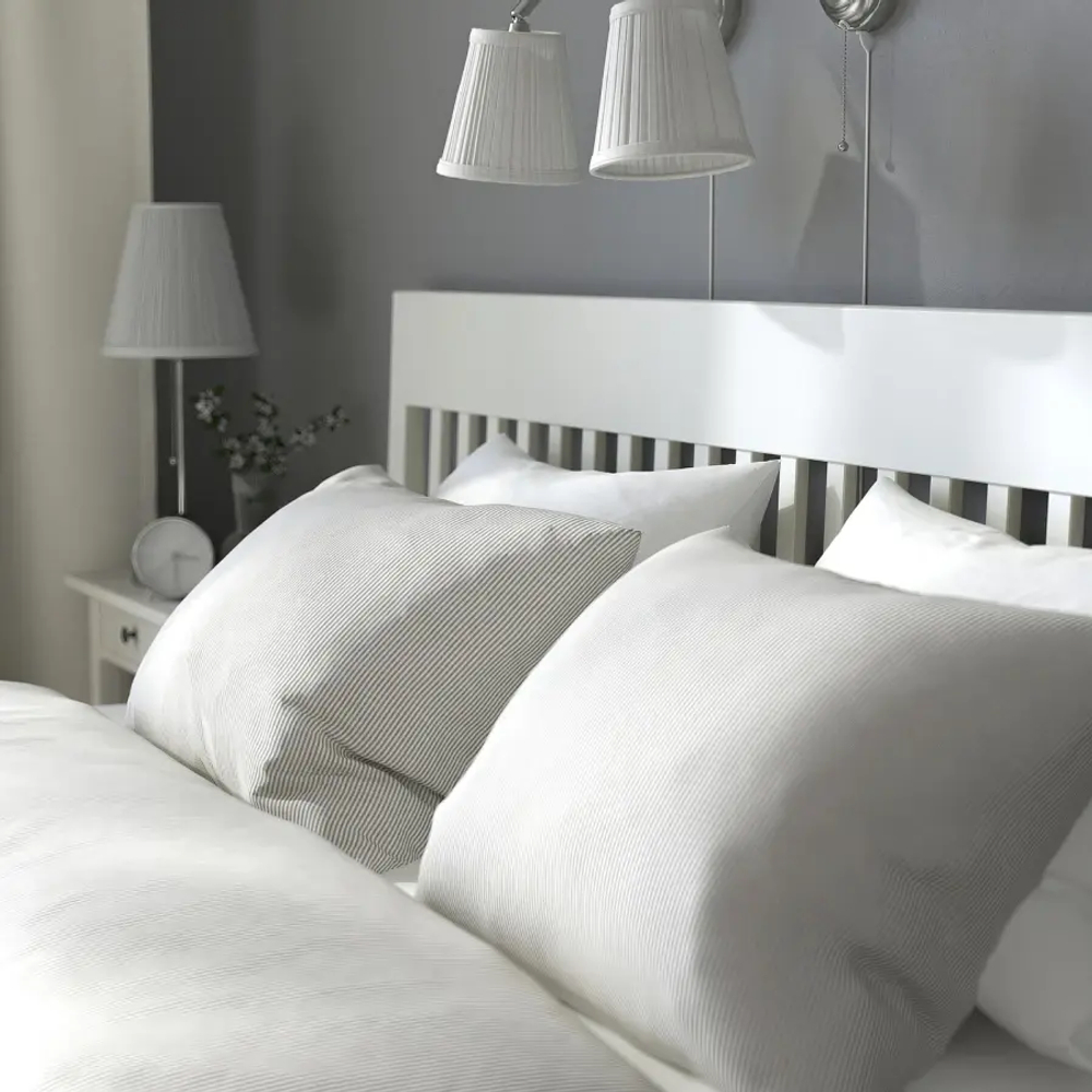Каркас кровати - IKEA IDANÄS/IDANAS/LÖNSET/LONSET, 200х160 см, белый, ИДАНЭС/ЛОНСЕТ ИКЕА