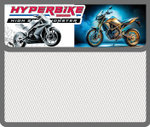Папка д/тетрадей А5 пластик, на липучке, без уголка "Hyperbike 2025" (Пчёлка)