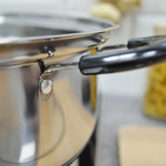 Кастрюля 5,5л нерж со стеклянной крышкой "Promo"