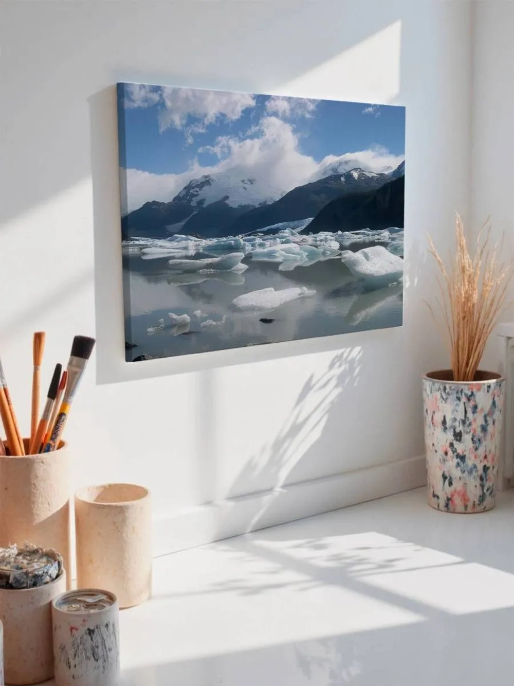 Картина на стену 40 X 50 Ледоход