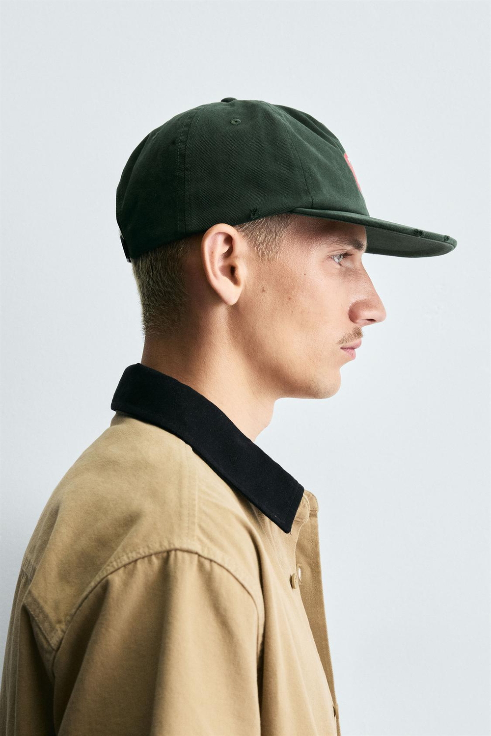 ZARA КЕПКА С ПРИНТОМ 7UP © PEPSICO, ЗЕЛЕНЫЙ