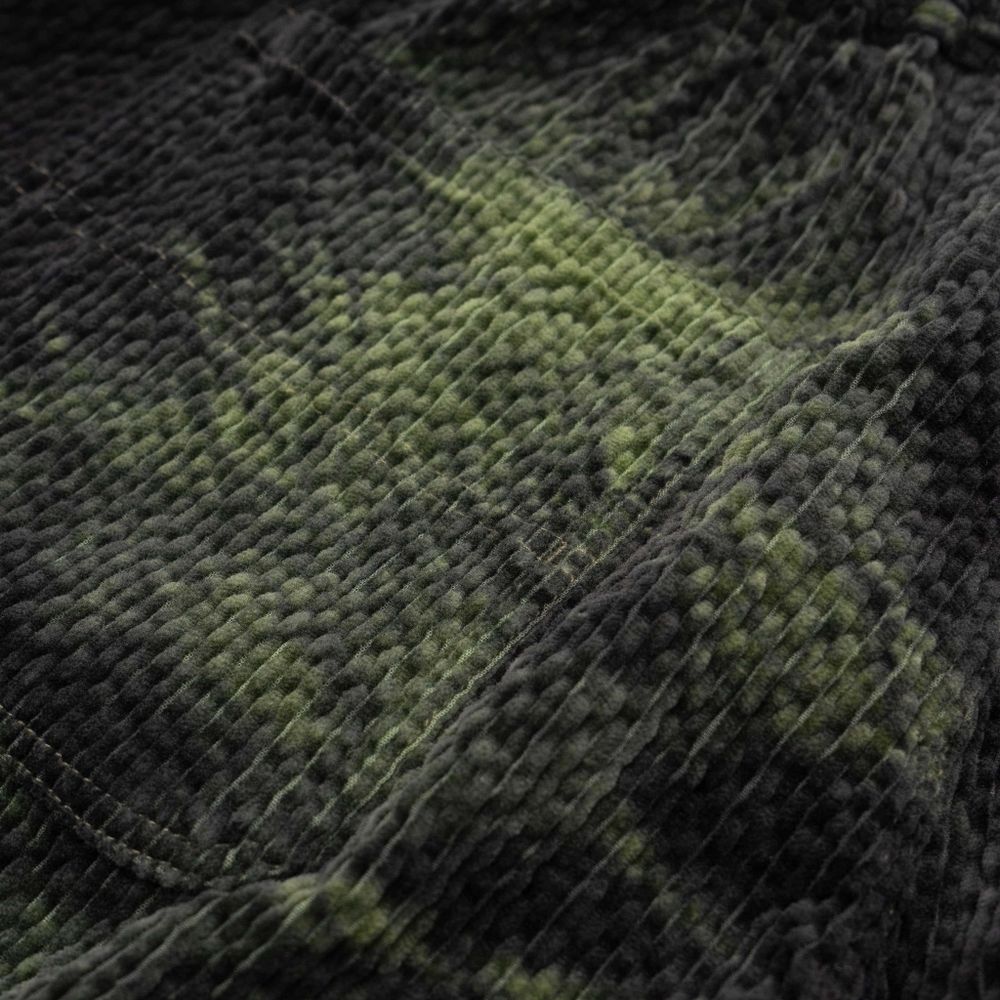 Шорты Меч SS24 Vel Dyed Black Moss зеленые