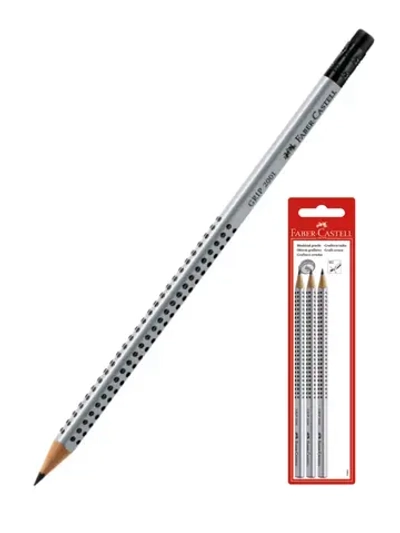 Набор карандашей "Grip 2001" чернографитных, H, HB, 2B, 3 шт