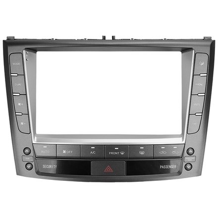 Комплект рамки с разъёмами 9" Lexus IS250 XE20 2005-2009 (B) цветной - Car-Smart 9699B