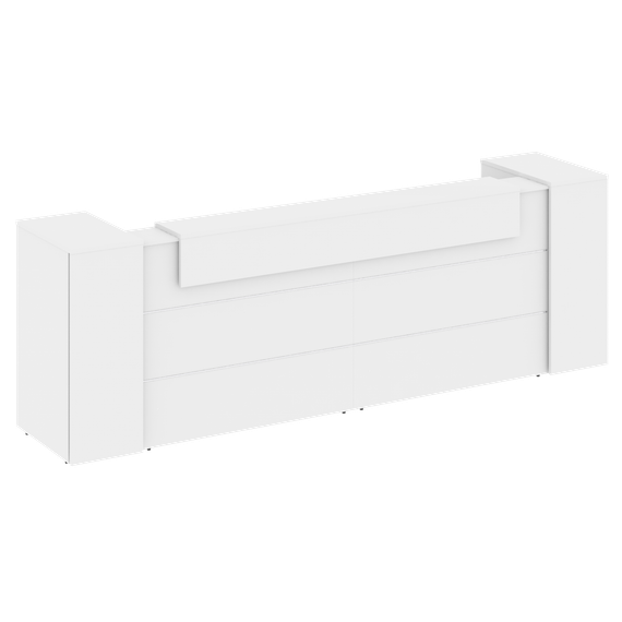 Onix Ресепшн O.R-K-11 Белый Бриллиант 3624*766*1187