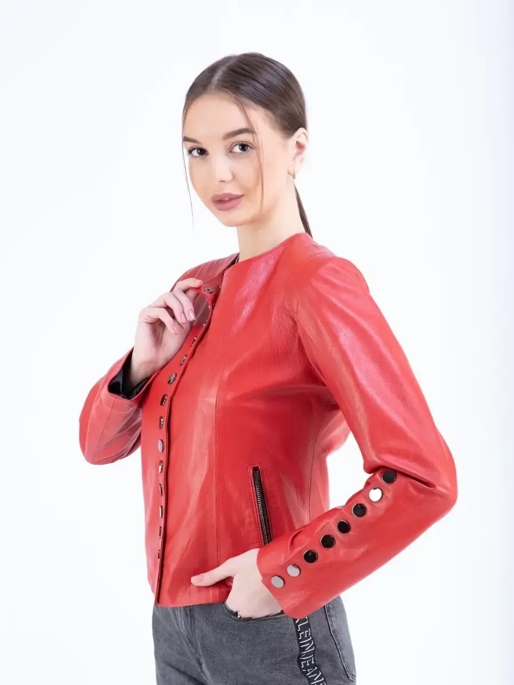 Куртка женская из натуральной кожи