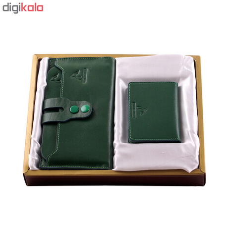 Комплект женский кошелек и ключница Barez Leather натуральная кожа Иран DS60 333