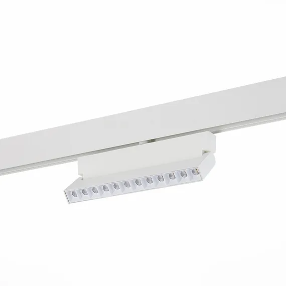 ST362.546.12 Магнитный трековый светильник белый LED 1*12W 4000K 1 009Lm Ra>80 36° IP20 L219xW22xH13 СКАЙЛАЙН 48V