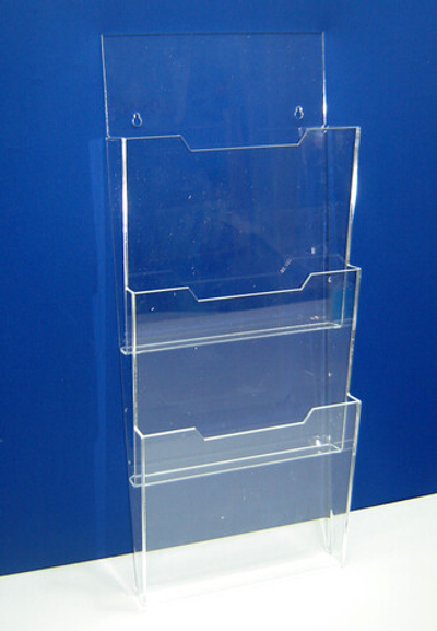 Карман буклетница А4 3-х яр вертикальный