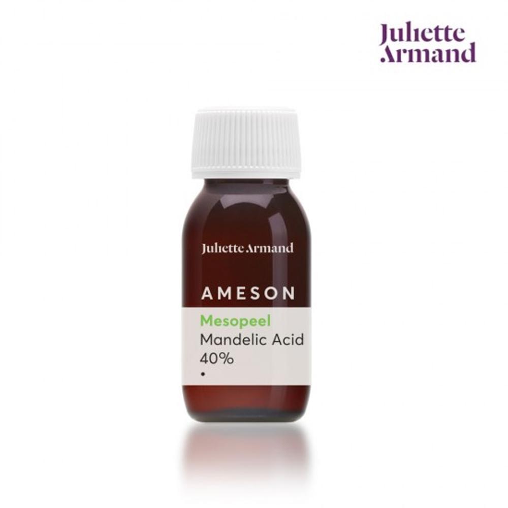 MANDELIC ACID 40%, МИНДАЛЬНЫЙ ПИЛИНГ 40% PH 2,0, JULIETTE ARMAND, оказывает противовоспалительное, бактерицидное и антибактериальное действие на кожу, нормализует выделение кожного сала.
