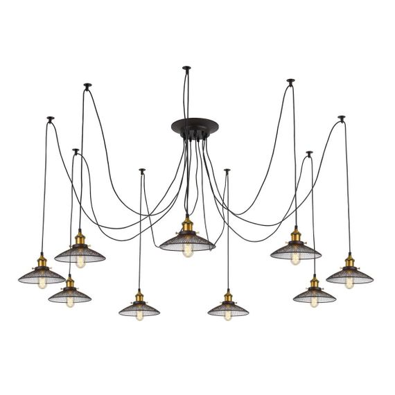 Подвесная люстра Citilux Эдисон CL451091