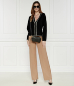 Кожаная сумка через плечо Miller Mini Crossbody TORY BURCH - черный(158757)