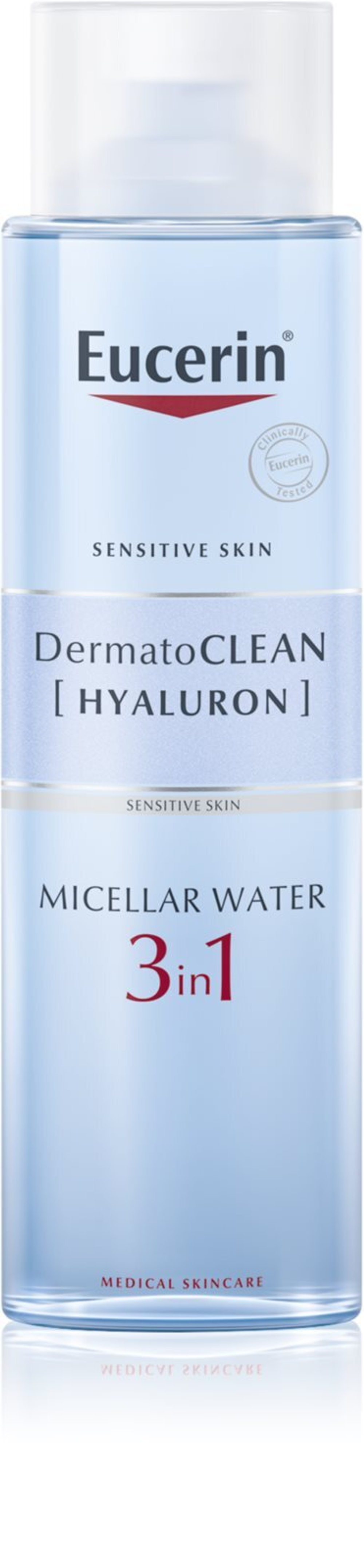 Eucerin DermatoClean - Очищающая мицеллярная жидкость 3 в 1. /   400  ml  / GTIN 4005800270055