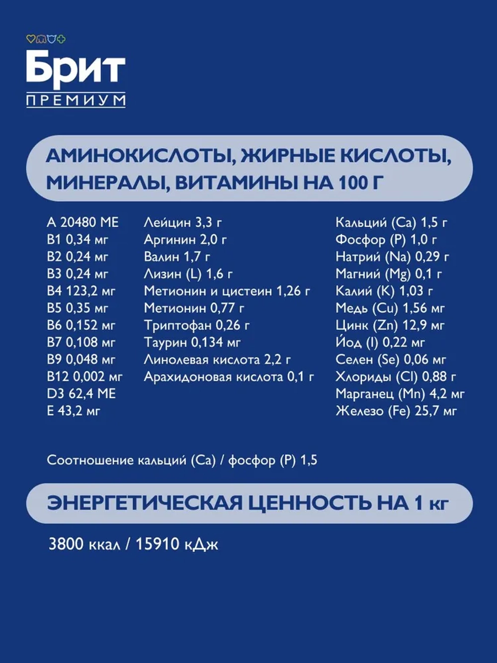 Сухой корм БРИТ ПРЕМИУМ для стерилизованных кошек с Курицей 8кг