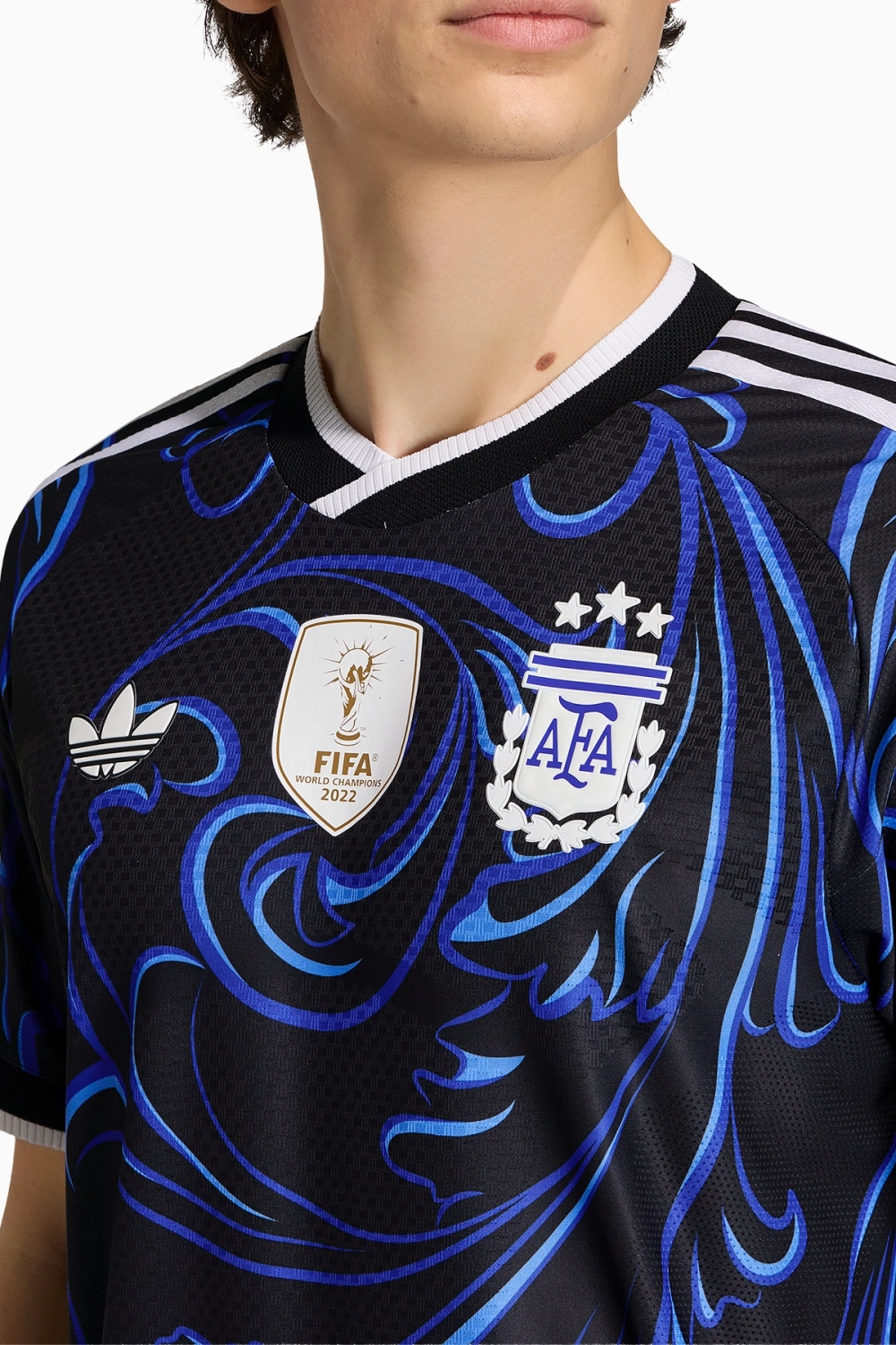 Футболка adidas Originals Аргентина 2026 Away Authentic - черный