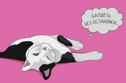 Открытка "Балдеть"/5шт 0573.083