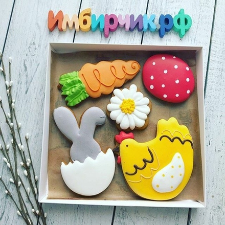 Имбирные пряники Пасха