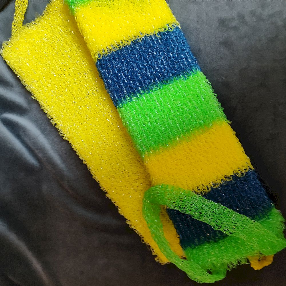 Мочалка средней жёсткости 95 см