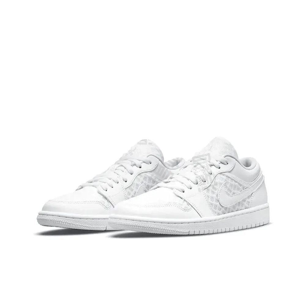 Женские кроссовки Air Jordan 1 Low Breathe 'Triple White' DC9508-100