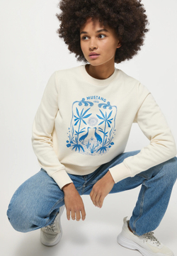 Толстовка женская MUSTANG Bea C Print