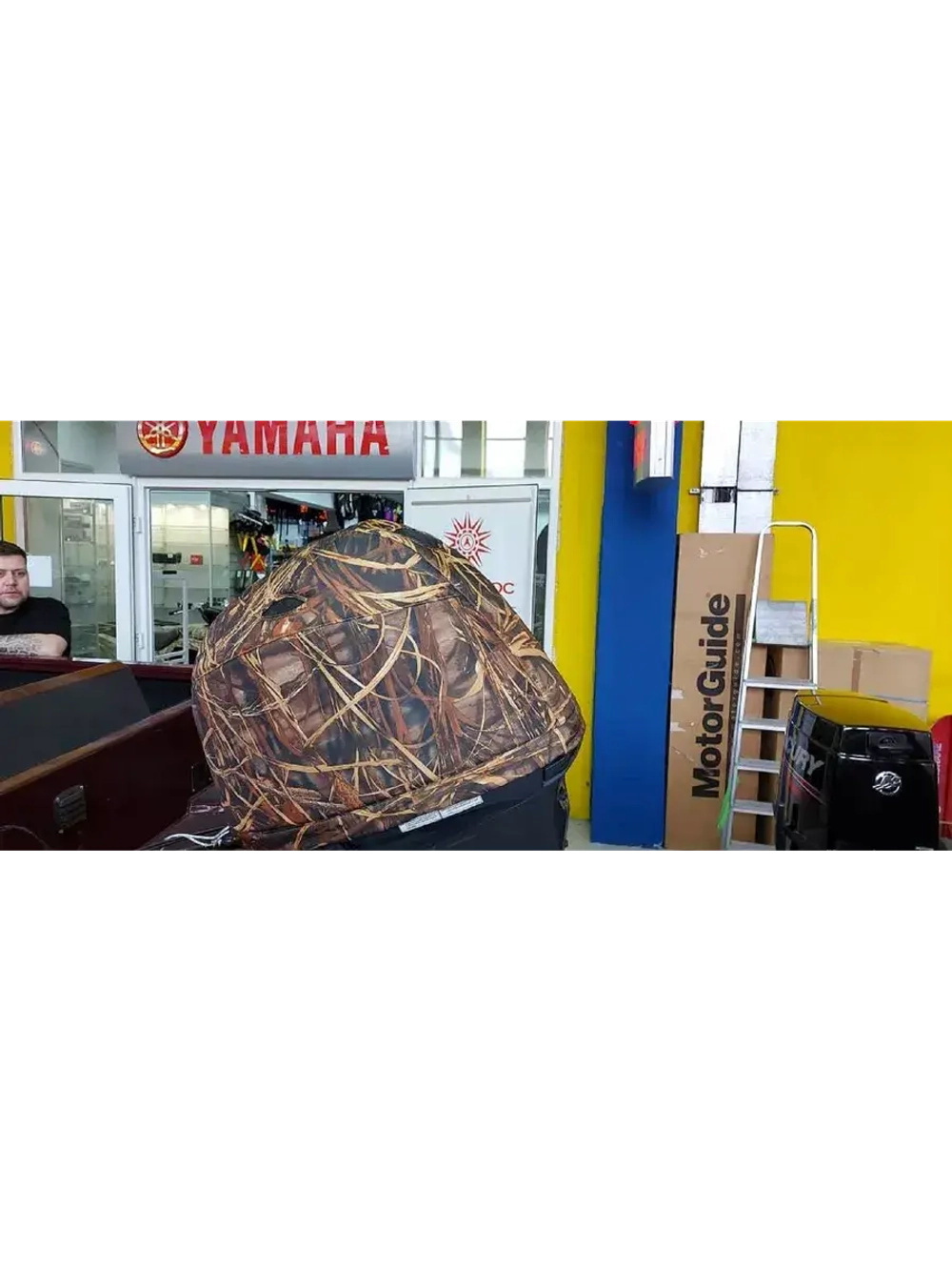 Чехол колпака для лодочного мотора Yamaha 40 XMHS