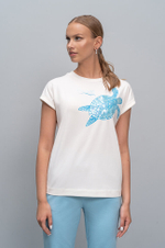 22701 Джемпер женский (молочный)