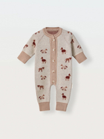 7055-325 Комбинезон вязаный (лошадки)