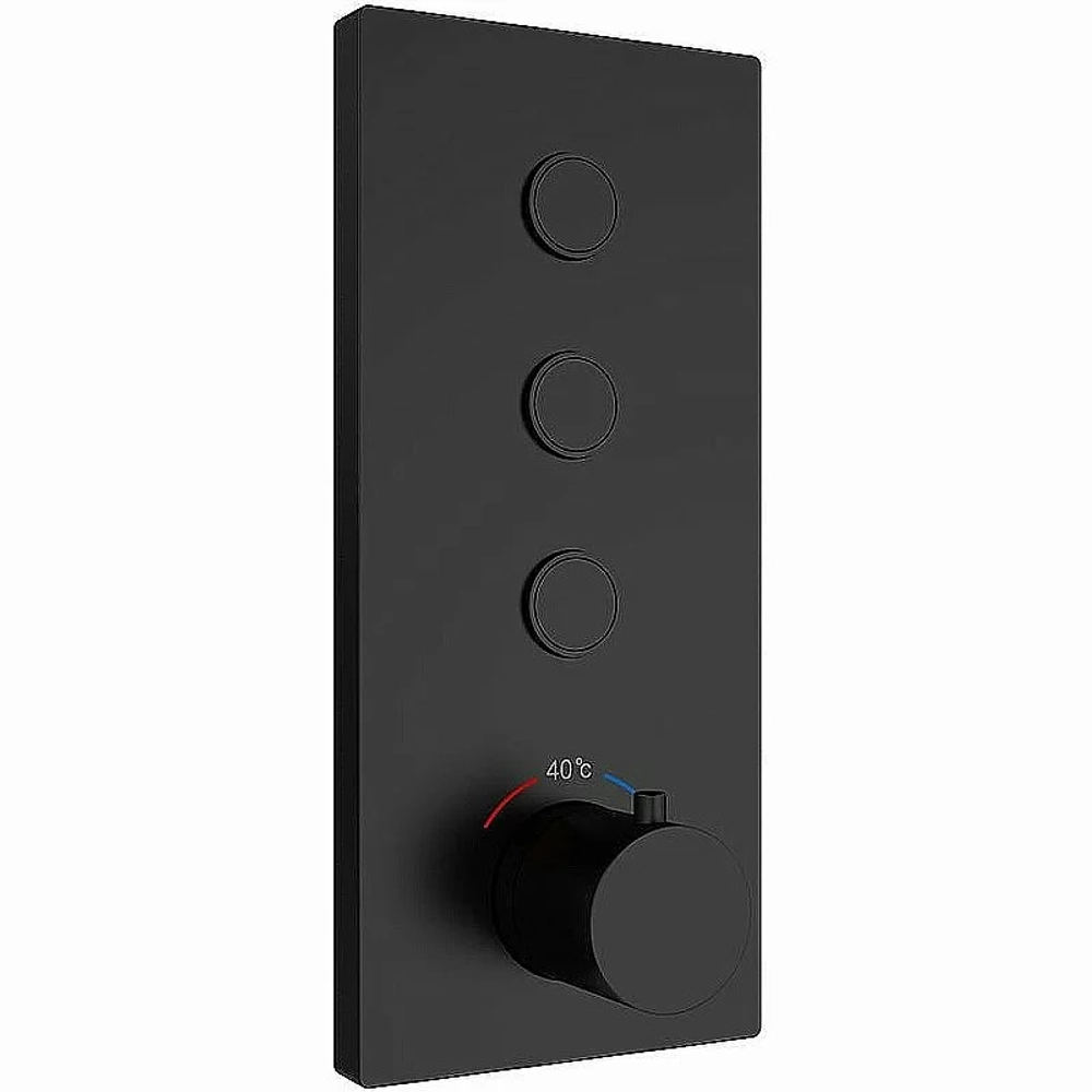 Душевая система Vincea VSFW-433T1MB черная матовая