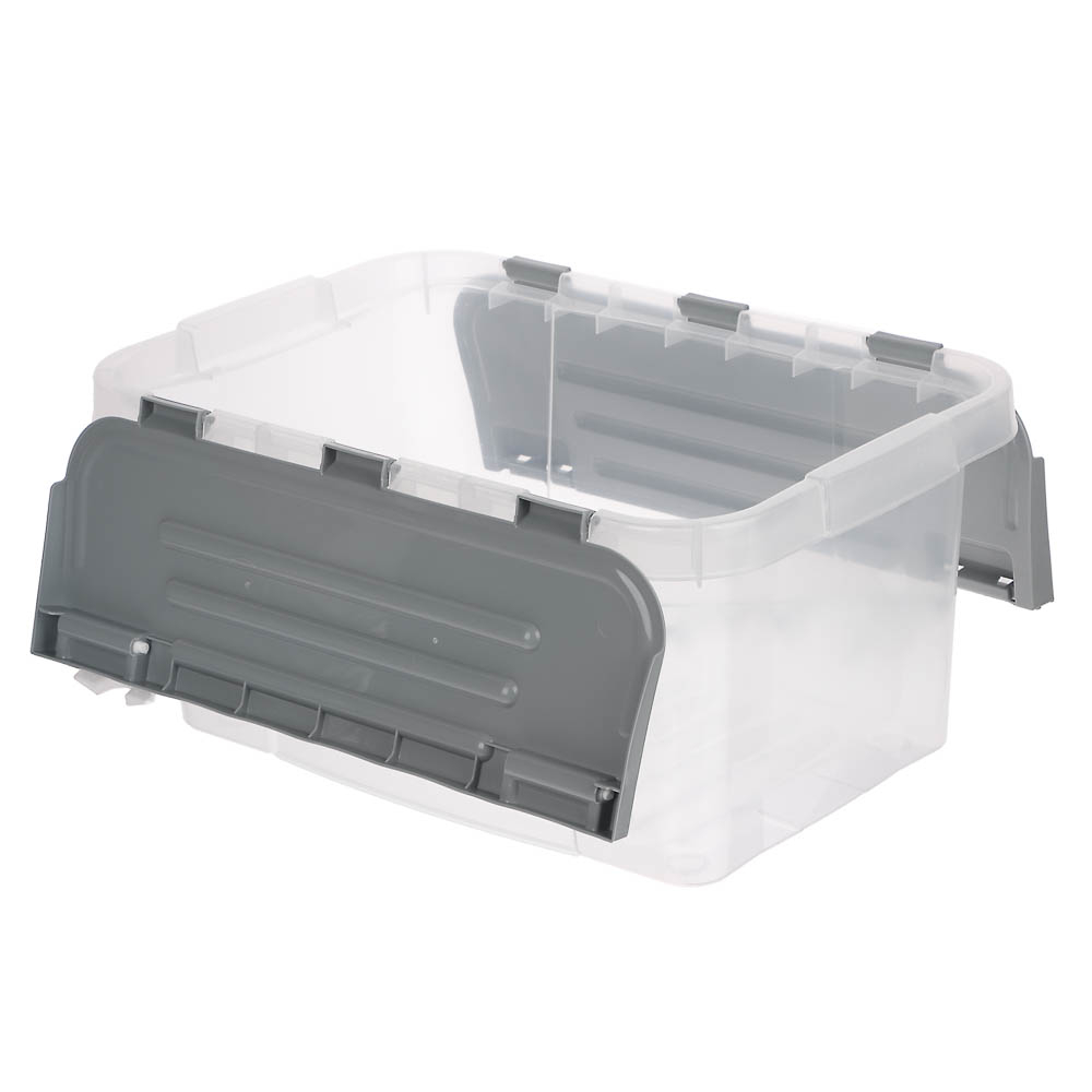 Контейнер для хранения VERDE 10л, полипропилен, 37,2x25,6x17,8см