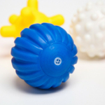 6940986 Подарочный набор развивающих мячиков «Ёлочный шар голубой» 7 шт.