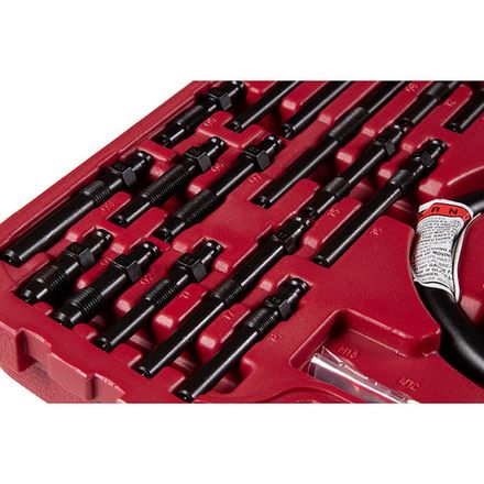 Цена на МАСТАК (120-12170) Компрессометр дизельный, 0-70 атм, кейс, комплект адаптеров