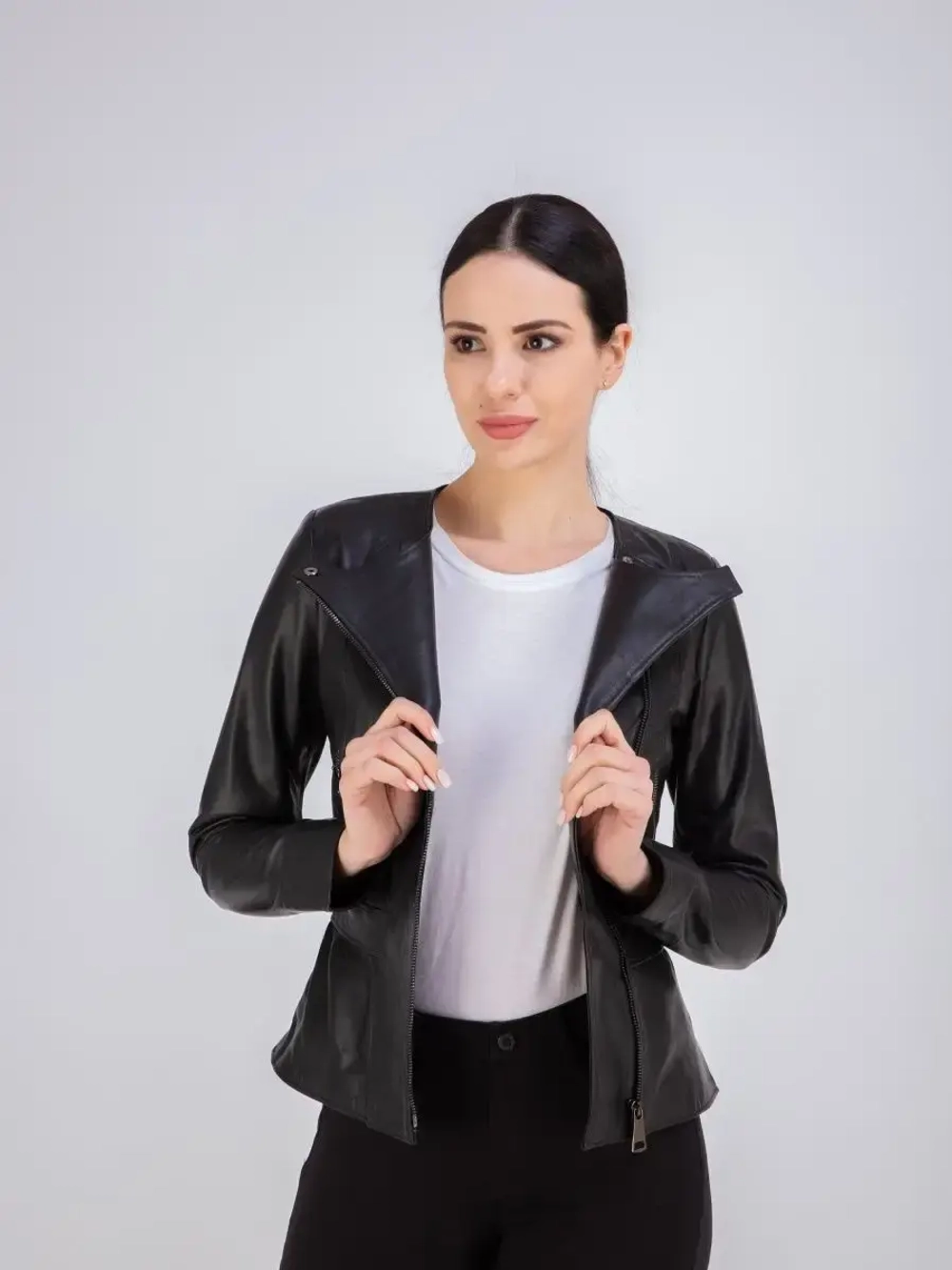 Куртка женская из натуральной кожи Турция