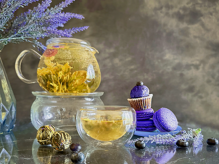 Связанный чай (шары)