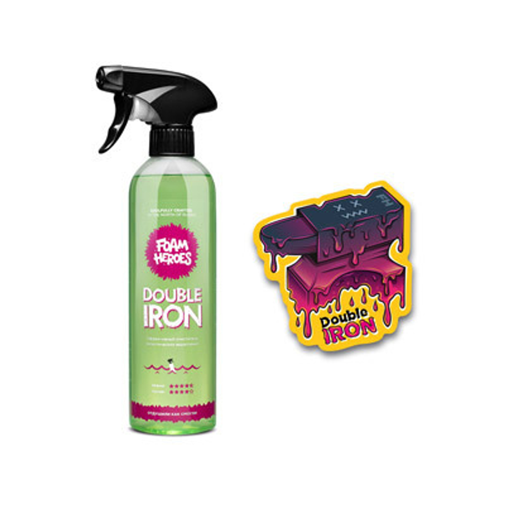 Foam Heroes Double Iron очиститель металлических вкраплений, 500мл