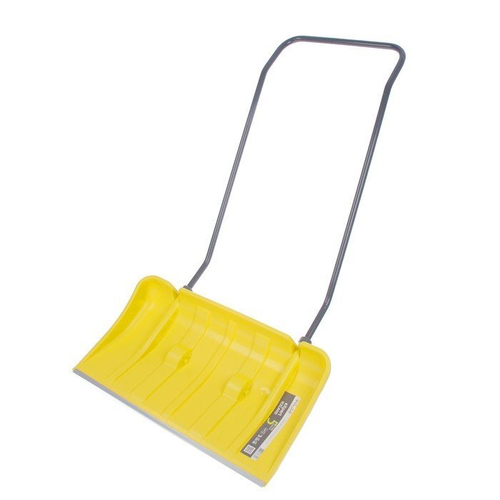 Движок для уборки снега Эксперт Айсленд пластиковый на колесиках 440х796х1337 мм, П-образная ручка