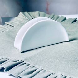 Lenardi 118-128 Салфетница BIANCO в под.уп.(х64)Фарфор