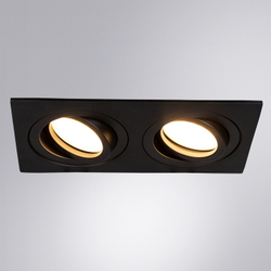 Встраиваемый светильник Arte Lamp A2168PL-2BK