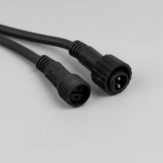 Гирлянда Клип-лайт 3 нити по 20 м., IP44, УМС, 399 теплых LED, 8 режимов, 24 В, Luazon Lighting (5167230)