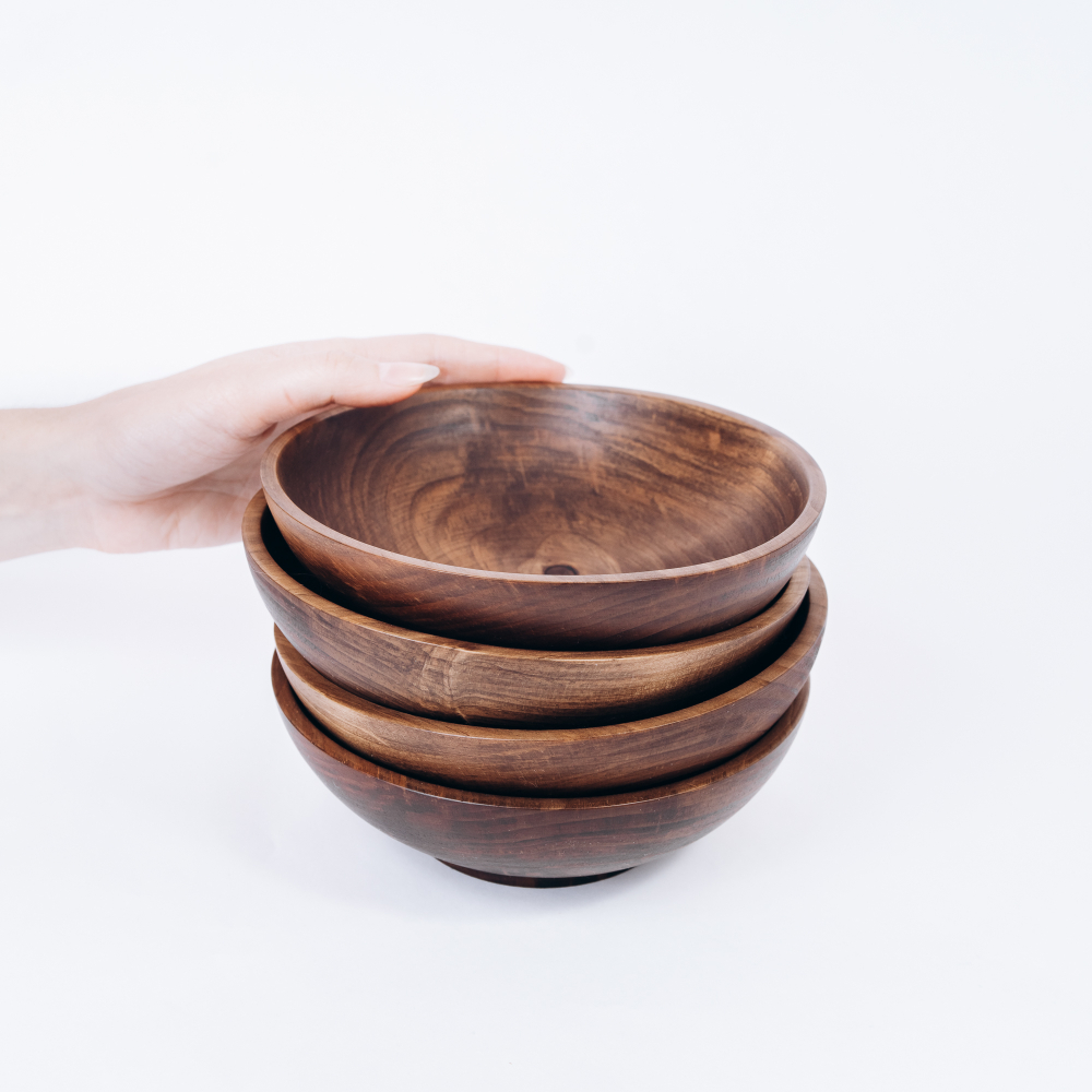 Набор деревянных тарелок Art of Siberia из кедра 170 мм. TN49