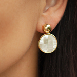 Серьги Possebon Mother Pearl Mosaic A2158.1 G