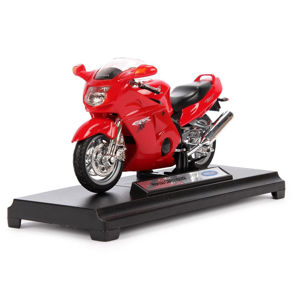 Мотоцикл ин. мет. 1:18 "Honda CBR1100xx" в коробка 12143PW (Kinsmart)